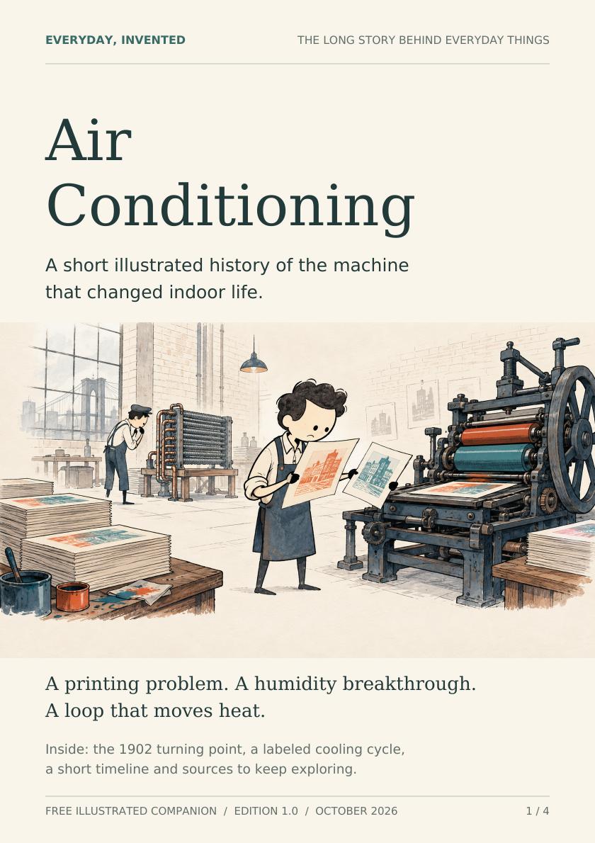 Cover of the free Air Conditioning illustrated companion